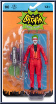 Joker (Mask) from Batman - Classic TV Series - Batman 66 Comic manufactured by McFarlane [Front]
