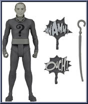 Riddler (Black & White TV Variant) from Batman - Classic TV Series - Basic Series manufactured by McFarlane [Loose]