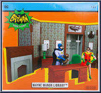 Wayne Manor Library from Batman - Classic TV Series - Accessories manufactured by McFarlane [Front]