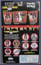 Batman (Piranha Blade) from Batman - Crime Squad - Series 1 manufactured by Kenner [Back]
