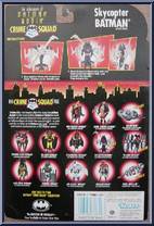 Batman (Skycopter) from Batman - Crime Squad - Adventures of Batman & Robin manufactured by Kenner [Back]