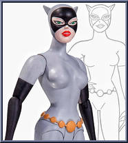 Catwoman from Batman - Animated Series manufactured by DC Collectibles [Loose]