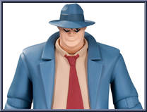 Harvey Bullock from Batman - Animated Series manufactured by DC Collectibles [Loose]