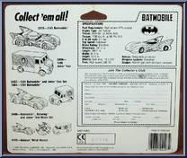 Batmobile / Joker Van from Batman - 1/64 Scale manufactured by ERTL [Back]