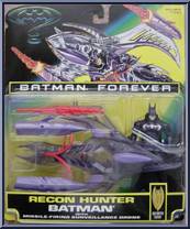 Batman (Recon Hunter) from Batman Forever - Series 2 manufactured by Kenner [Front]