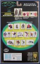 Batman (Sonar Sensor) from Batman Forever - Series 1 manufactured by Kenner [Back]