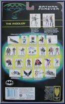 Riddler (Capture Brain Drain Helmet) from Batman Forever - Exclusives manufactured by Kenner [Back]