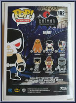 Bane from Batman - Batman Animated Series Pop! manufactured by Funko [Back]