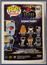 Batman (Robot) (Full Robot Head) (Chase) from Batman - Batman Animated Series Pop! manufactured by Funko [Back]