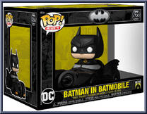 Batman in Batmobile (1989) from Batman - Batman 85 Years Pop! manufactured by Funko [Front]