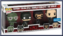 Batman / Selina Kyle / Oswald Cobblepot / Riddler from Batman - The Batman Pop! manufactured by Funko [Front]