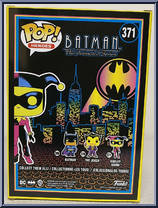 Harley Quinn (Black Light Glow) from Batman - Batman Animated Series Pop! manufactured by Funko [Back]