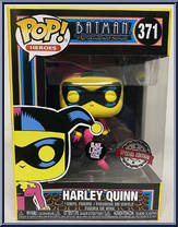 Harley Quinn (Black Light Glow) from Batman - Batman Animated Series Pop! manufactured by Funko [Front]