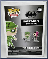 Riddler from Batman - Batman Forever Pop! manufactured by Funko [Back]