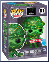 Riddler (Art Series) from Batman - Batman Forever Pop! manufactured by Funko [Front]