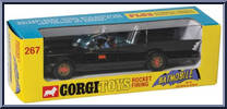 1966 Batmobile with Batman & Robin with Tow Hook from Batman (Hornby Hobbies USA) - Basic Series manufactured by Hornby [Front]