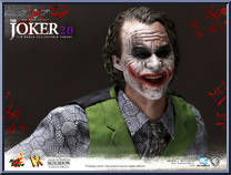 Joker 2.0 from Batman - Dark Knight manufactured by Hot Toys [Loose]