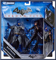 Catwoman / Batman (Arkham City) from Batman Legacy - Wave 3 - 2-Packs manufactured by Mattel [Front]