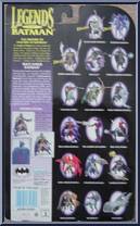 Batman (Buccaneer) from Batman - Legends of - Series 3 manufactured by Kenner [Back]