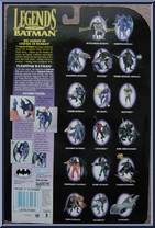 Batman (Flightpak) from Batman - Legends of - Series 2 - Deluxe Figures manufactured by Kenner [Back]