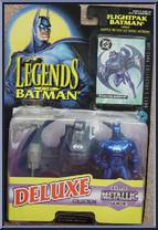 Batman (Flightpak) from Batman - Legends of - Series 2 - Deluxe Figures manufactured by Kenner [Front]