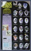 Riddler from Batman - Legends of - Series 2 manufactured by Kenner [Back]