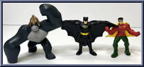 Batman & Robin & Gorilla Grodd from Batman - Brave and the Bold manufactured by McDonald's [Loose]