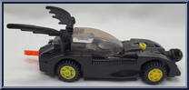 Batmobile from Batman - Lego - Batman The Videogame manufactured by McDonald's [Loose]