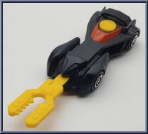Batmobile with Launcher from Batman - Batman Unlimited manufactured by McDonald's [Loose]