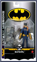 Batgirl from Batman Missions - Basic Series manufactured by Mattel [Front]