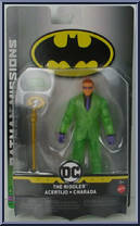 Riddler from Batman Missions - Basic Series manufactured by Mattel [Front]