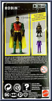 Robin from Batman Missions - Boxed manufactured by Mattel [Back]