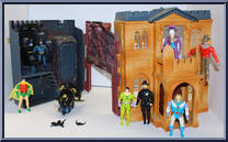 Batcave Command Center from Batman Returns - Playsets manufactured by Kenner [Loose]