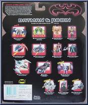 Batman (Aerial Combat) from Batman & Robin - Deluxe Figures manufactured by Kenner [Back]