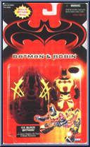 Batman (Ice Blade) from Batman & Robin - Series 2 (with Batman Ring) manufactured by Kenner [Front]