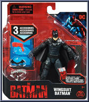 Batman (Wingsuit) from Batman - 2022 Movie manufactured by Spinmaster [Front]