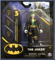 Joker (Black Suit / Gold Belt) from Batman - Basic Series manufactured by Spinmaster [Front]