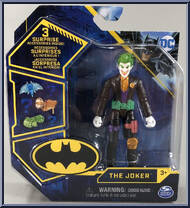 Joker (Black Suit / Green Belt) from Batman - Basic Series manufactured by Spinmaster [Front]