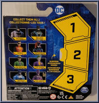 Joker (Purple) from Batman - 1st Edition manufactured by Spinmaster [Back]