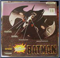 Batwing from Batman - Accessories manufactured by Toy Biz [Back]