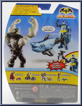 Batman & Shock Shark from Batman Unlimited - 2015 Series manufactured by Mattel [Back]