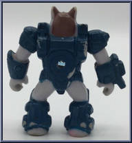 Ground Wolf from Battle Beasts - Laser Beasts manufactured by Hasbro [Loose]
