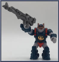 Ground Wolf from Battle Beasts - Laser Beasts manufactured by Hasbro [Loose]