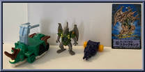 Slag King from Battle Beasts - Laser Beasts - Japan manufactured by Hasbro [Loose]