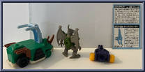 Slag King from Battle Beasts - Laser Beasts - Japan manufactured by Hasbro [Loose]