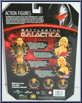 Number Six (Red Dress) from Battlestar Galactica - Series 1 manufactured by Diamond Select [Back]