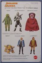 Lt. Starbuck from Battlestar Galactica - Series 1 manufactured by Mattel [Back]