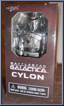 Cylon (Battle Damaged) from Battlestar Galactica - Minimates - Modern Cylons manufactured by Diamond Select [Front]