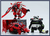 Firefighter Heroes from BeastBOX - Sets manufactured by 52Toys [Loose]