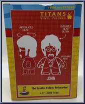 John Lennon from Beatles - 4.5" Scale manufactured by Titan Merchandise [Back]